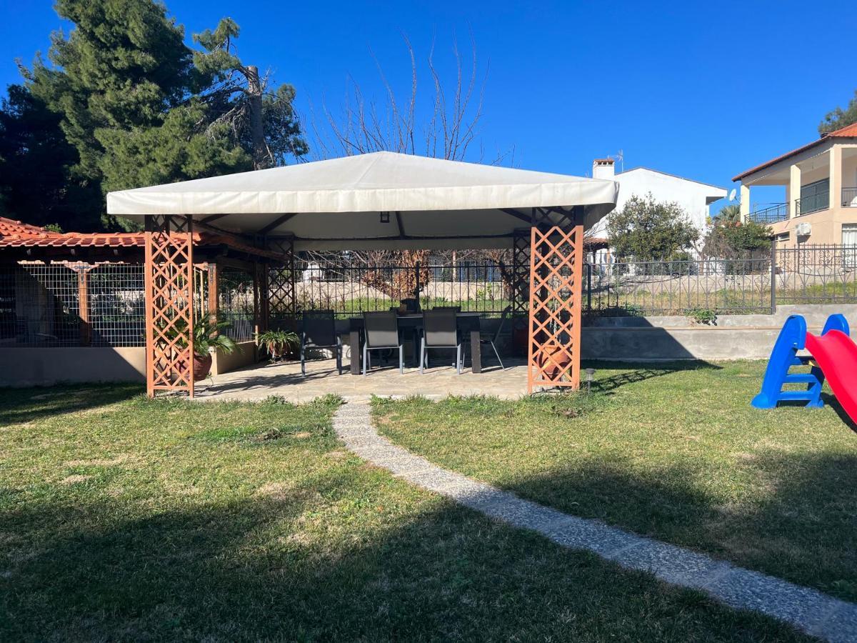 Sermilie Beach Houses Psakoudia Bagian luar foto